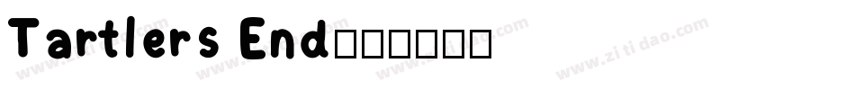 Tartlers End字体转换